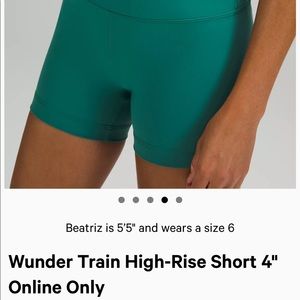 Wunder Train HR shorts